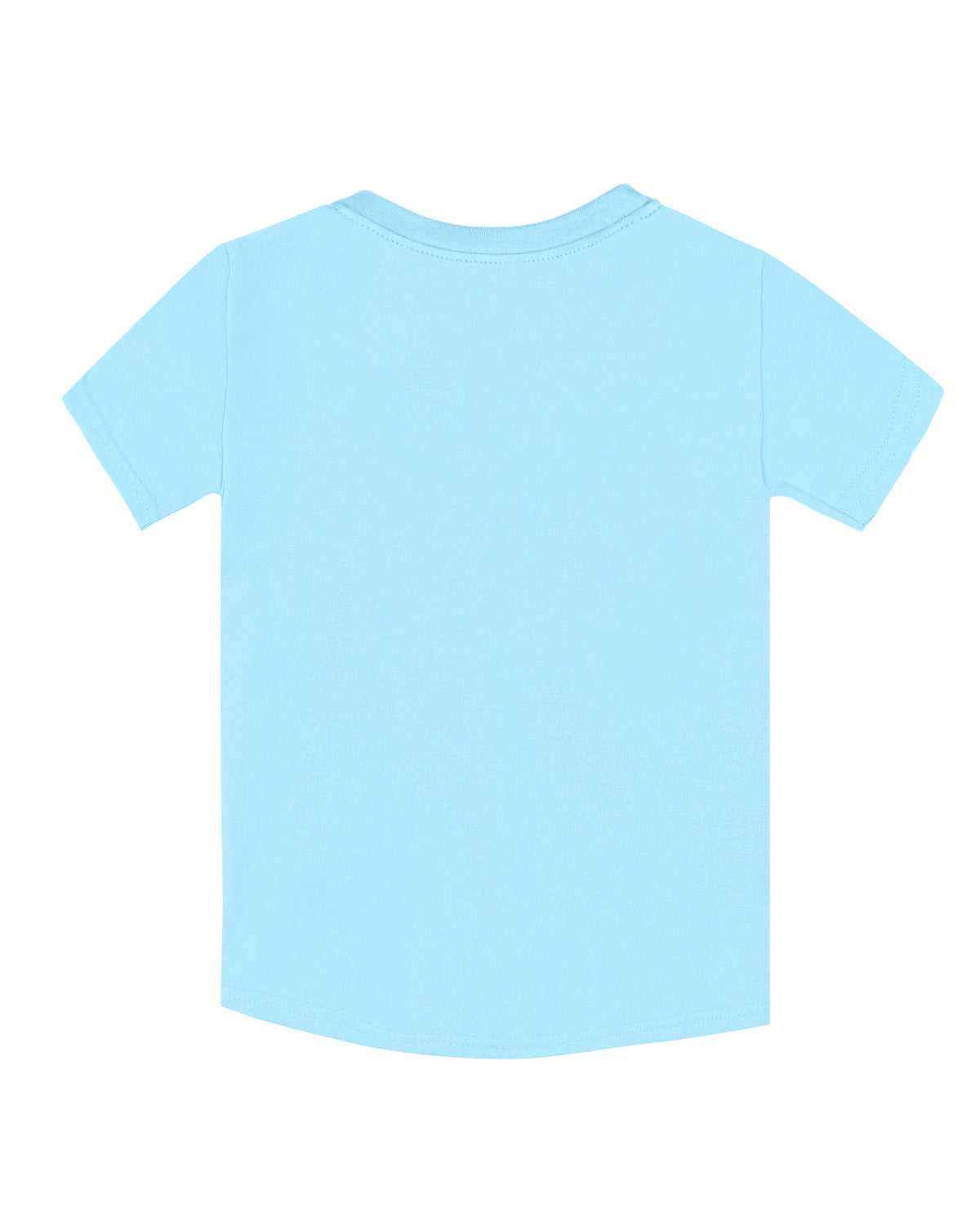 Pack of 2 Black-Level 11 & Sky Blue-Dino Score Print Cotton T-shirt