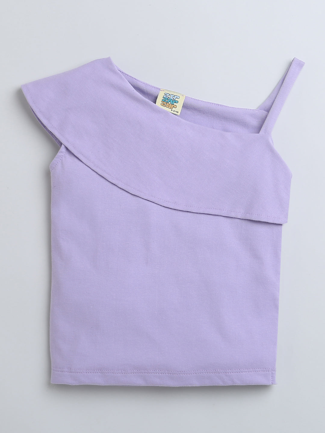 Purple Top & Shorts Girl Co-ord Set