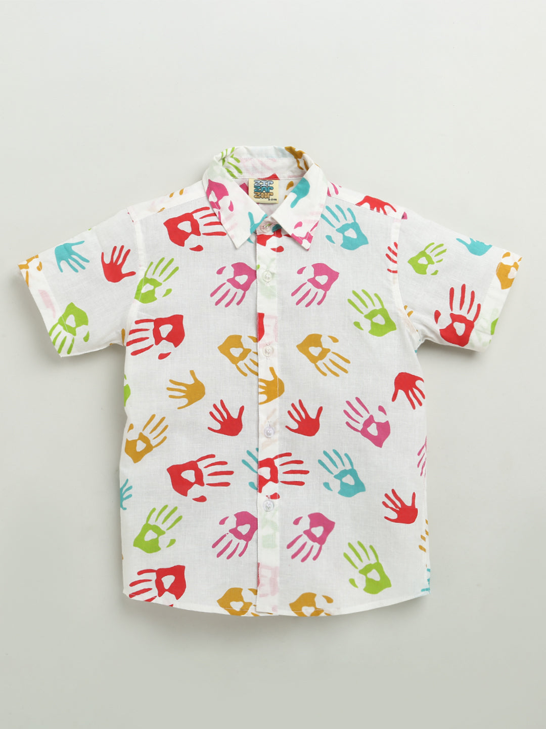 BOYS HOLI CO-ORD SET WITH SHIRT & SHORTS