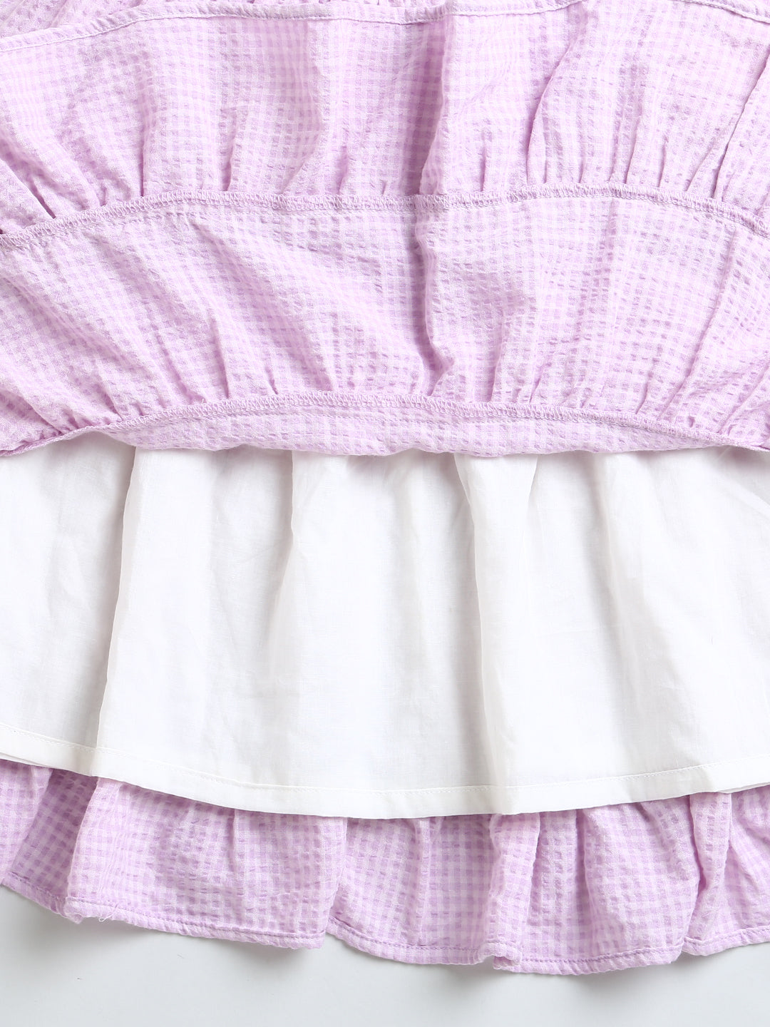 Pink Sleeveless Smocked Girls Dress