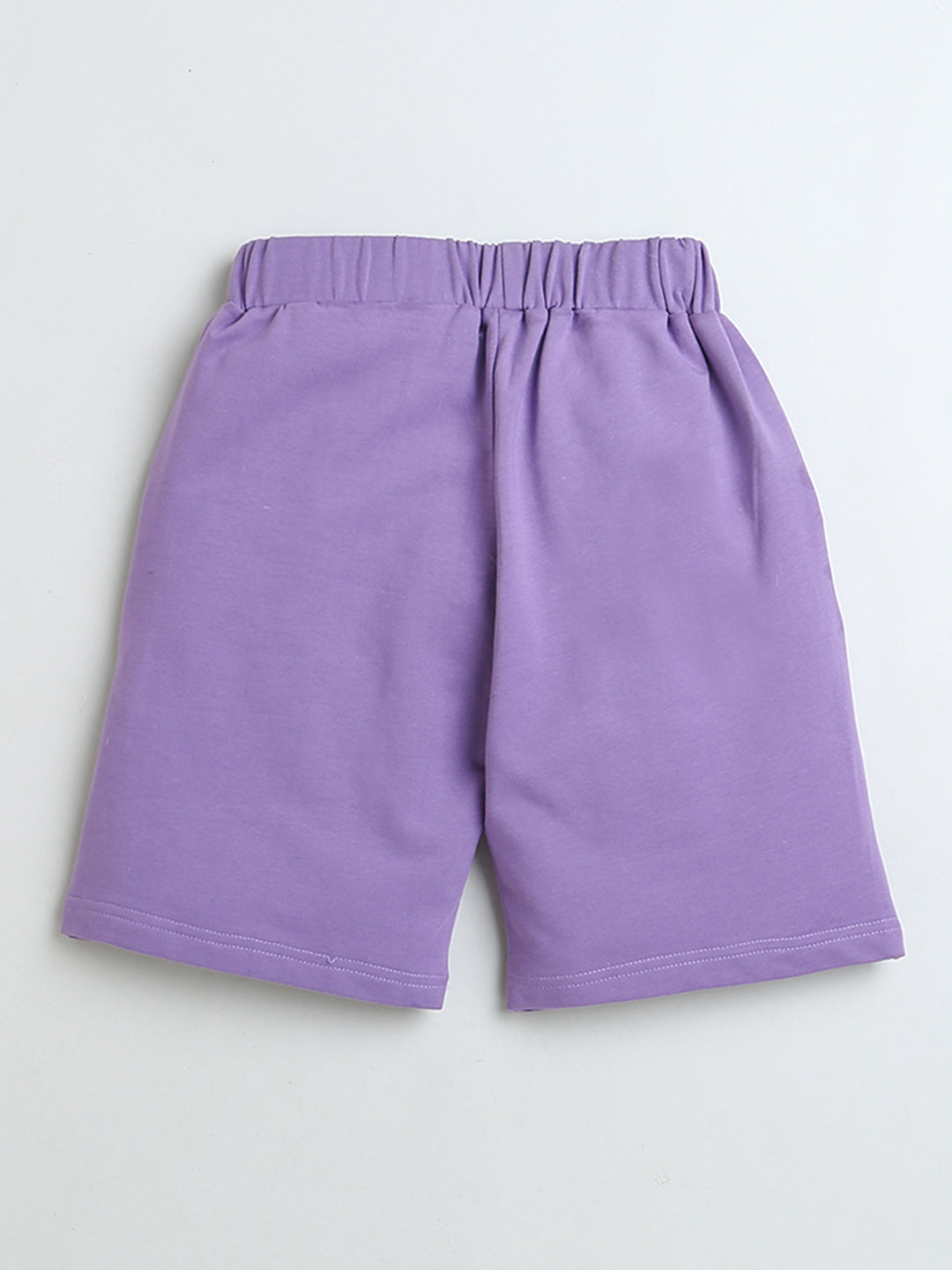 Purple Half Sleeve Boys Co-ord Set