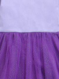 Purple Full Sleeve Baby Girl Dress