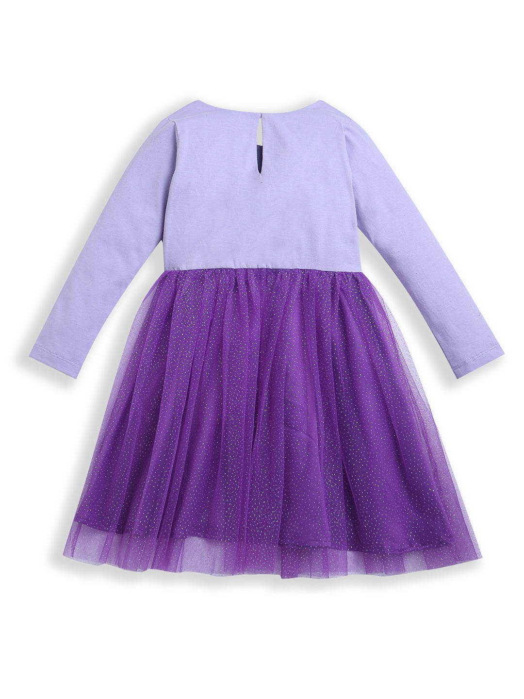 Purple Full Sleeve Baby Girl Dress