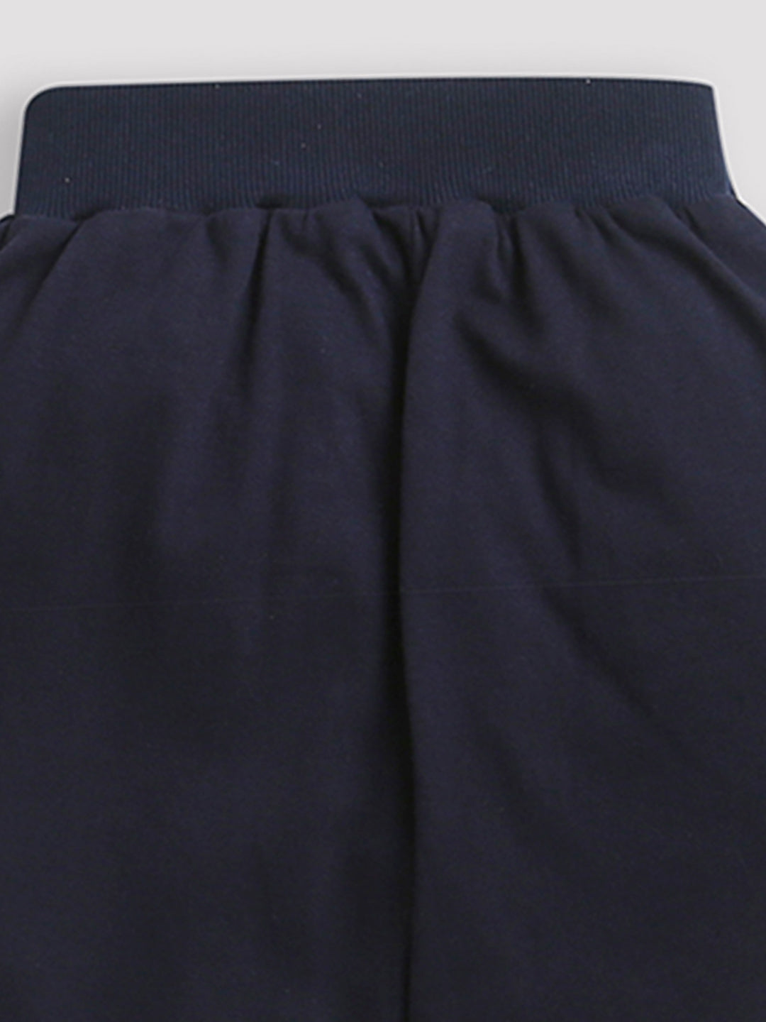 Navy Blue Shoe print boys Shorts