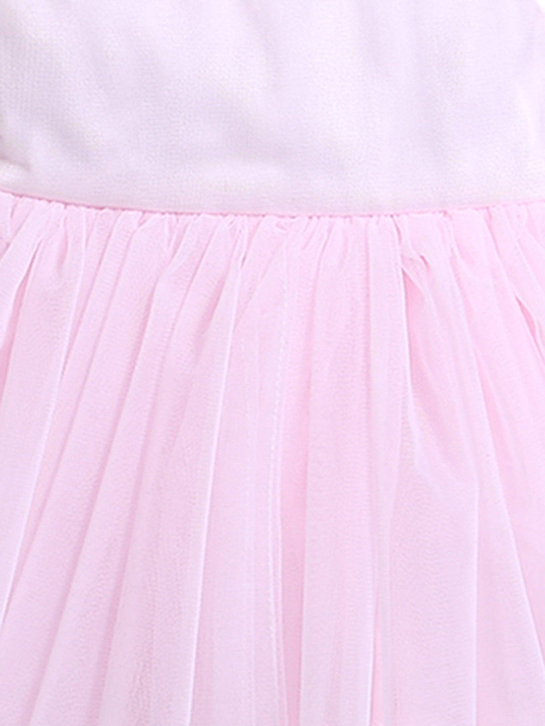 Pink Sleeveless Baby Girl Dress