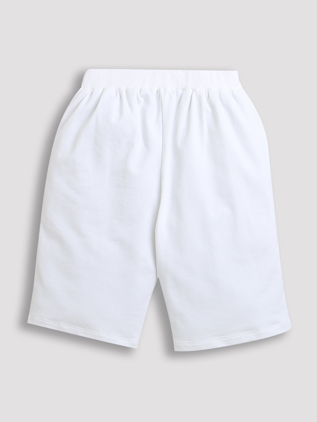 Pack of 2 Black-Game Over & White-Football BasketBall Print Cotton Shorts