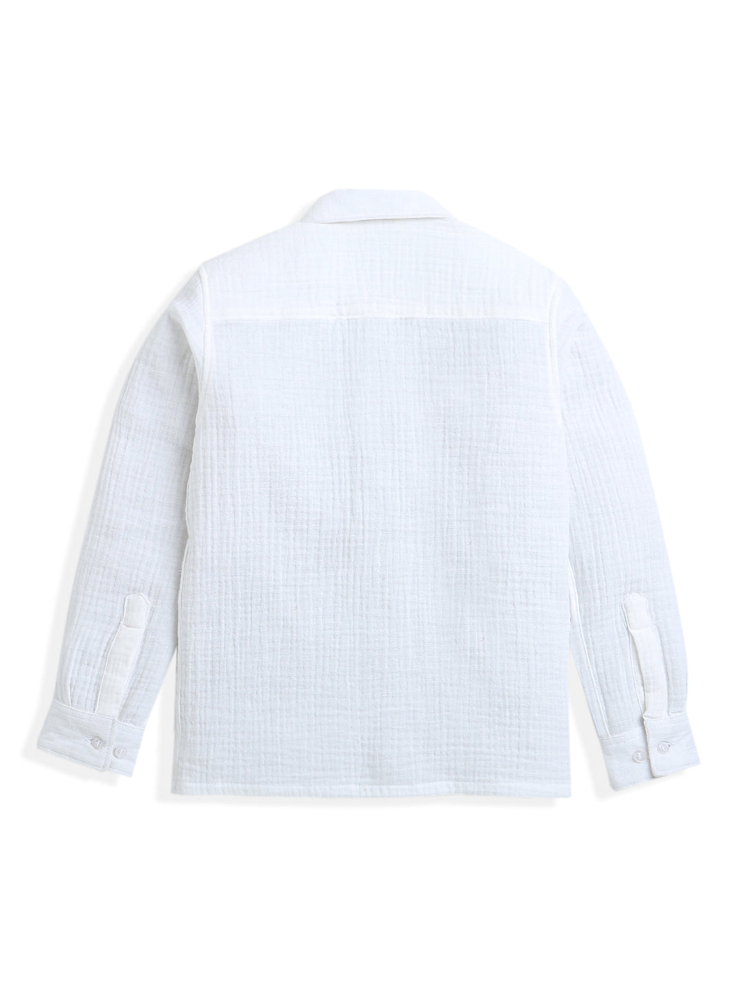 White Kite Embroidery Boys Shirts