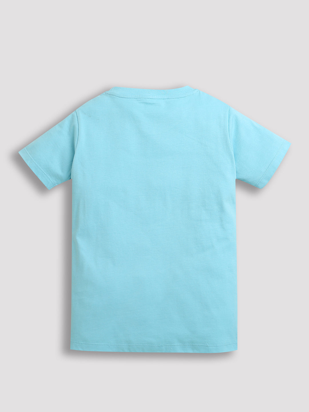 Sky Blue Gamer Print Pure cotton Boys T-shirt