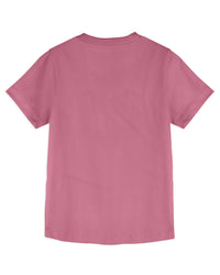 Pink Happy Summer Print Half Sleeve Boys T-Shirt