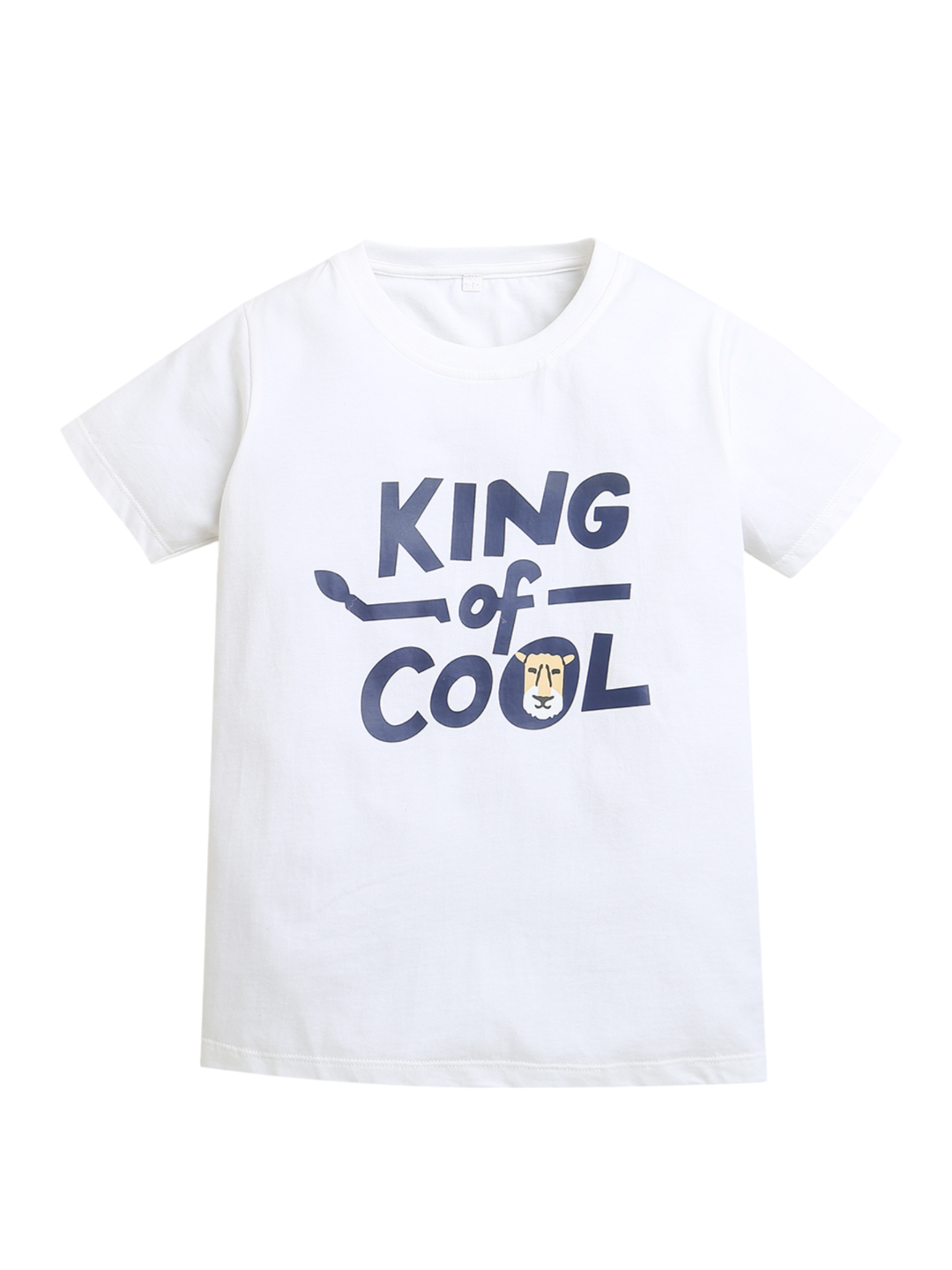 White King of Cool Print Boys Tshirt