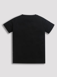 Black Freedom Print T-shirts