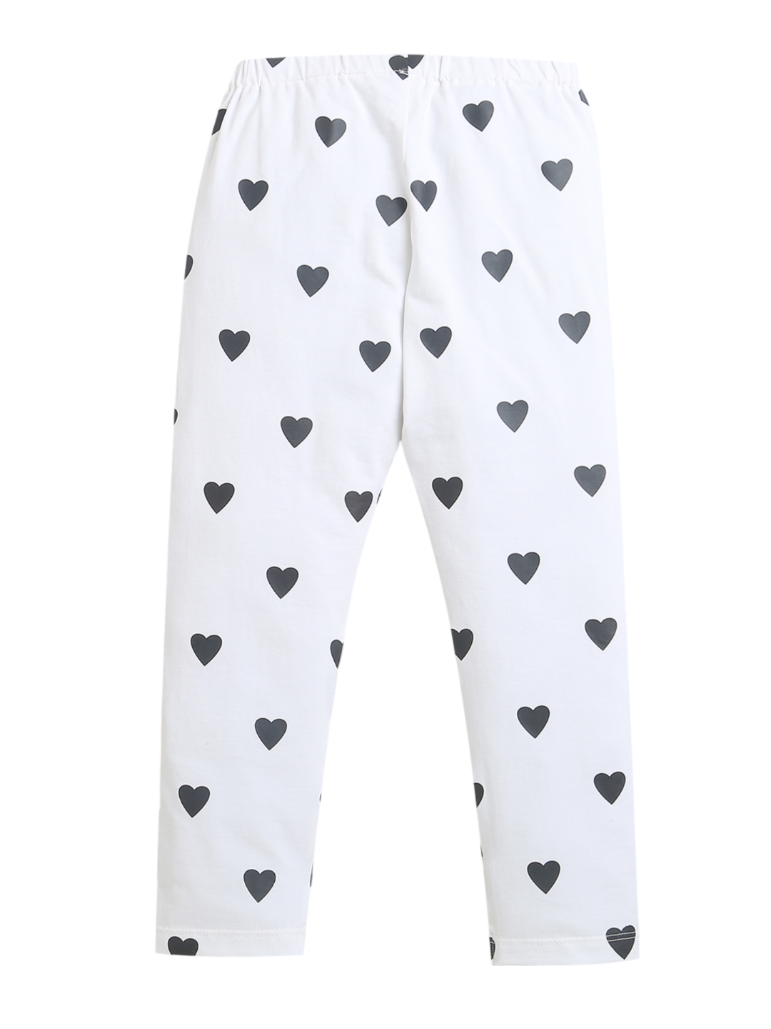 White Heart All Over Print Girl Legging