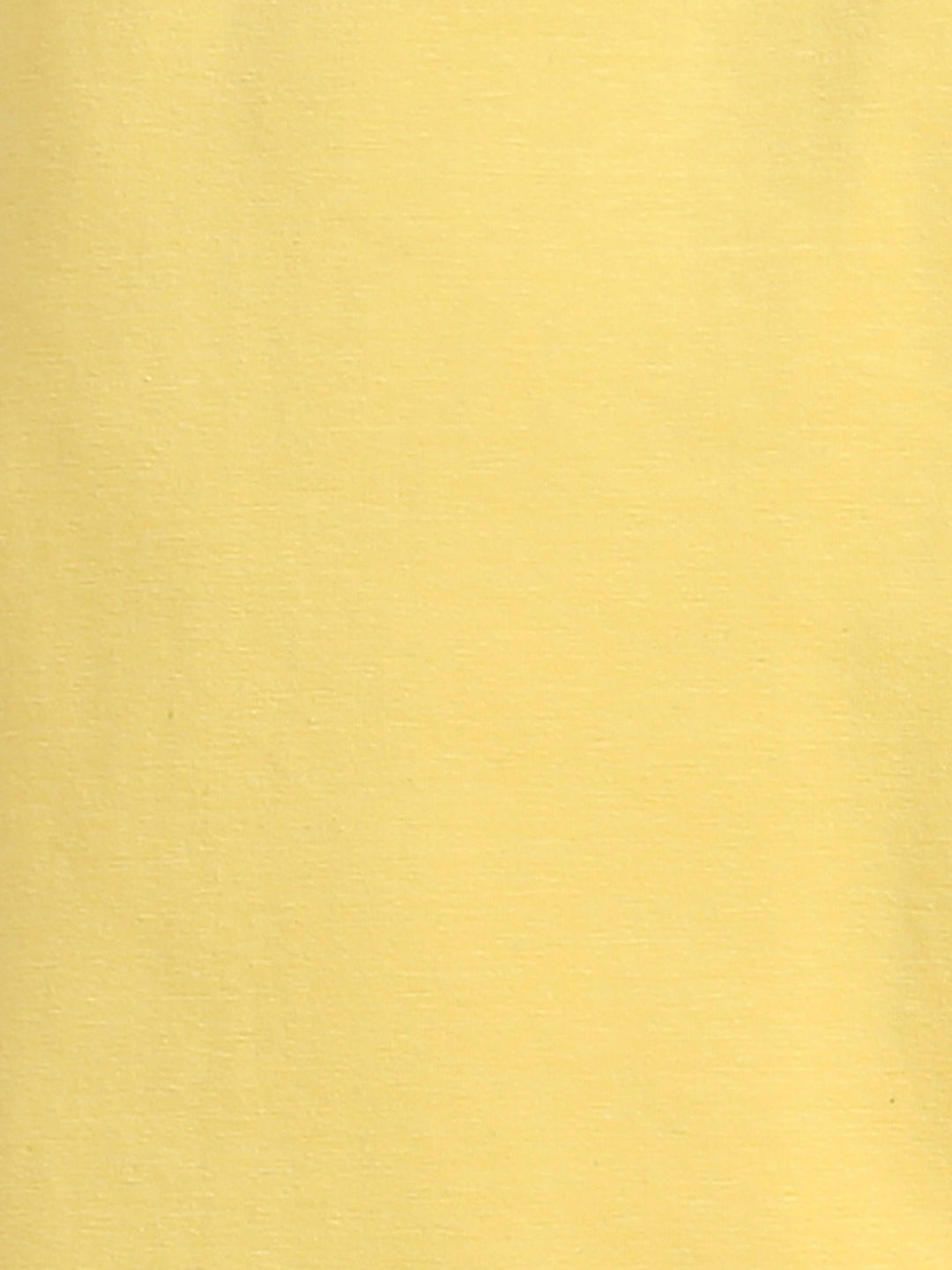 Yellow Plain Cotton Lycra Girl Legging