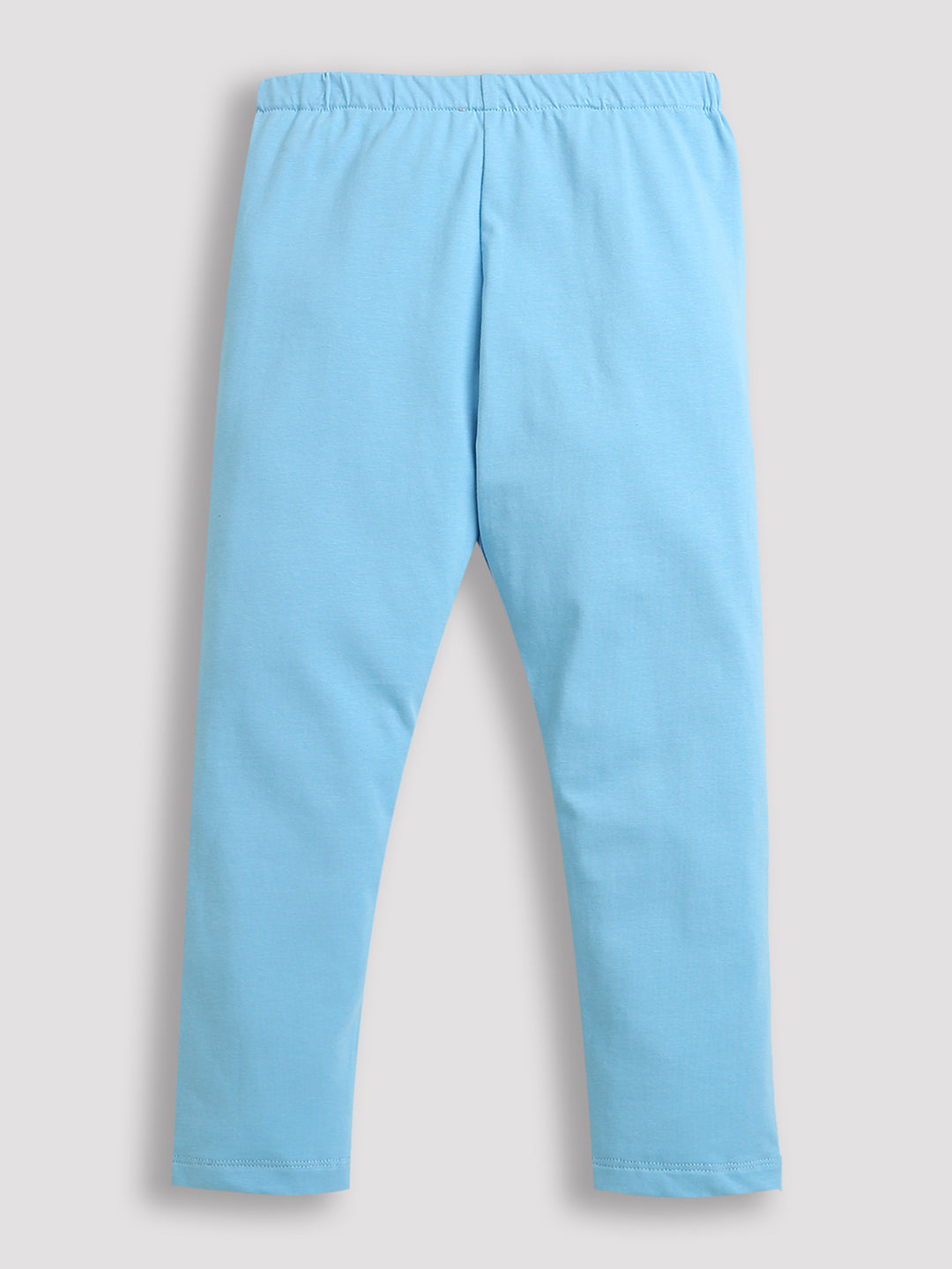 Sky Blue Plain Girl Legging