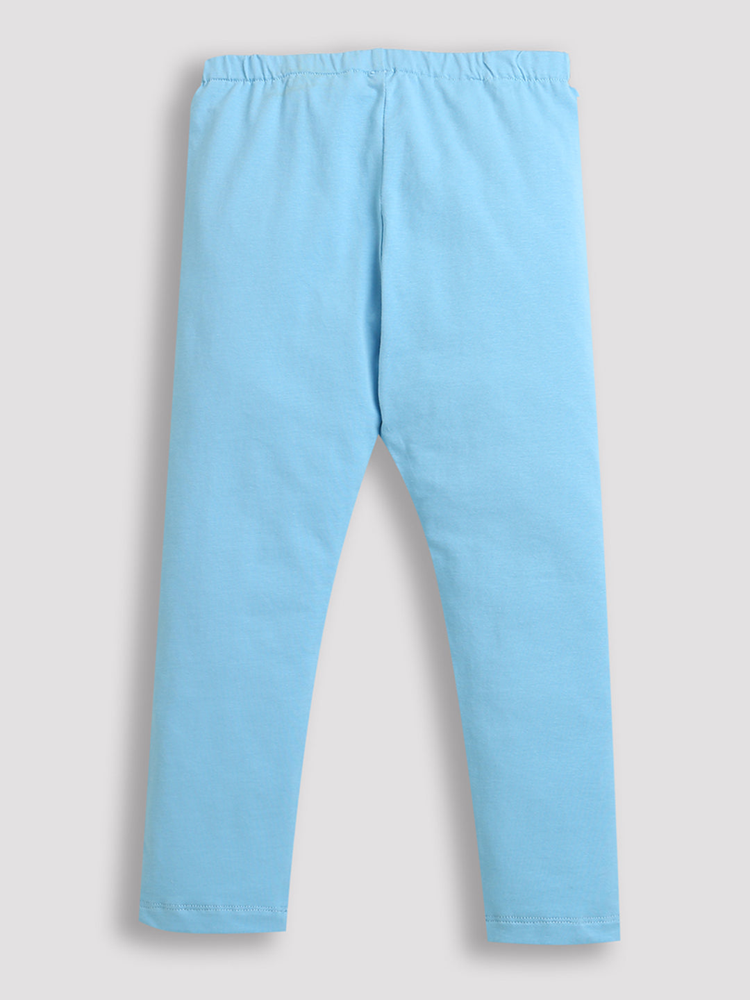 Sky Blue Plain Girl Legging