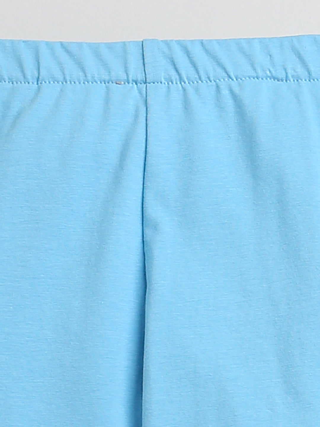 Sky Blue Plain Girl Legging